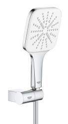 Grohe RainShower SmartActive 130 Cube 3 Akışlı Sürgülü El Duş Seti Ay Beyazı - 26588LS0 - 1