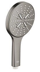 Grohe Rainshower Smartactive 130 El Duşu 3 Akışlı, Brushed Hard Graphite - 26574AL0 - Grohe