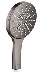Grohe Rainshower Smartactive 130 El Duşu 3 Akışlı, Hard Graphite - 26574A00 - Grohe