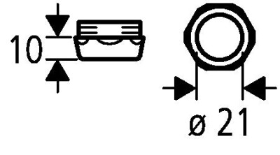 Grohe Sabitleme somunu - 43310000 - 2