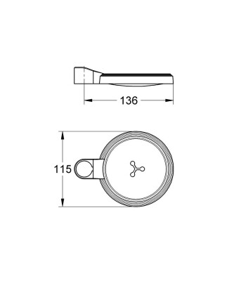 Grohe Sabunluk - 27206000 - 2