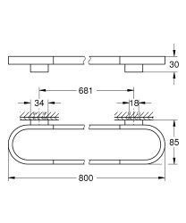 Grohe Selection Havluluk - 41058DA0 - 2