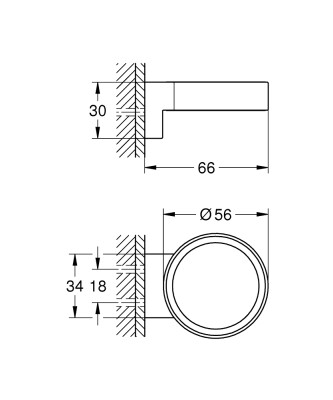 Grohe Selection Sabunluk tutacağı - 41027000 - 2