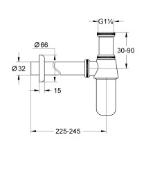 Grohe Sifon - 28920000 - 2