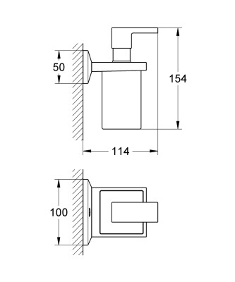 Grohe Sıvı Sabunluk - 40494000 - 2