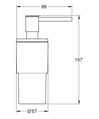 Grohe Sıvı Sabunluk - 40886000 - 2