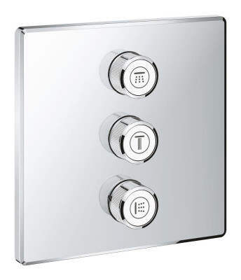 Grohe SmartControl Üç Valfli Akış Kontrollü Kumanda - 29127000 - 1