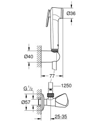 Grohe Tempesta-F Taharet Spreyi 30 - 27514001 - 2
