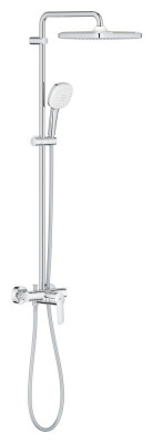 Grohe Tempesta System 250 Cube Duvara monte tek kumandalı bataryalı duş sistemi - 26692001 - 1