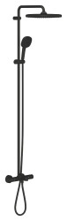 Grohe Tempesta System 250 Cube Duvara monte termostatik banyo bataryalı duş sistemi - 266912431 - Grohe