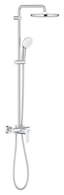 Grohe Tempesta System 250 Duvara monte tek kumandalı bataryalı duş sistemi - 26673001 - 1