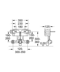 Grohe Uniset EPS modulü için gömme rezervuar - 37578001 - 2