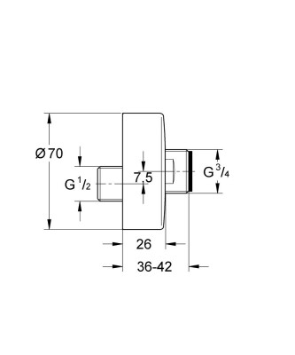Grohe Yedek Parca Eksantırık - 12662000 - 2
