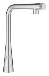 Grohe Zedra SmartControl Eviye Bataryası, Paslanmaz Çelik - 31593DC2 - Grohe