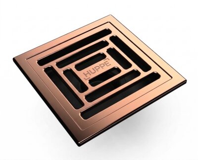 Hüppe Master X 10x10 cm,Rose Gold, Yalıtımlı, Yandan Çıkışlı - 47H002600000PB03 - 1