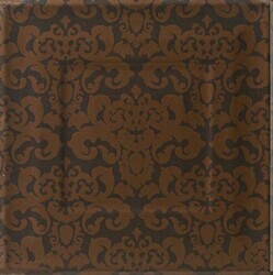 Seranit 30x30 Fancy Frame Damasco Siyah Fon Parlak 1.Kalite - 1