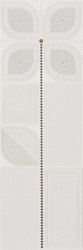 Seranit 30x90 Code 518 Flavia Flower Off White Dekor Parlak 1.Kalite - Seranit