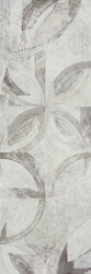 Seranit 30x90 Rain Circle Gri Dekor Mat 1.Kalite - Seranit
