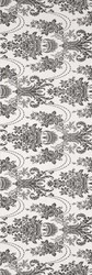 Seranit 30x90 Wallpaper Gümüş/Beyaz Dekor Parlak 1.Kalite - Seranit