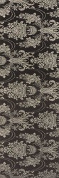 Seranit 30x90 Wallpaper Gümüş/Siyah Dekor Parlak 1.Kalite - Seranit