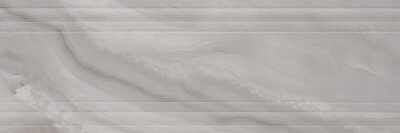 Seranit 40x120 Agatha Line Gri Dekor Parlak 1.Kalite - 1