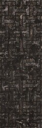 Seranit 40x120 Antique House Antrasit Dekor Parlak 1.Kalite - Seranit