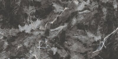 Seranit 60x120 Nero Marmo Siyah Fon Full Lappato C.Kalite - 1