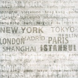 Seranit 60x60 Worn Wood City Beyaz DEKOR Mat 1.Kalite - Seranit