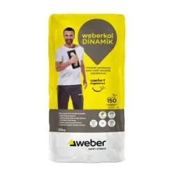 Weber Kol Flex Dinamik Gri Yapıştırıcı 25kg - Weber